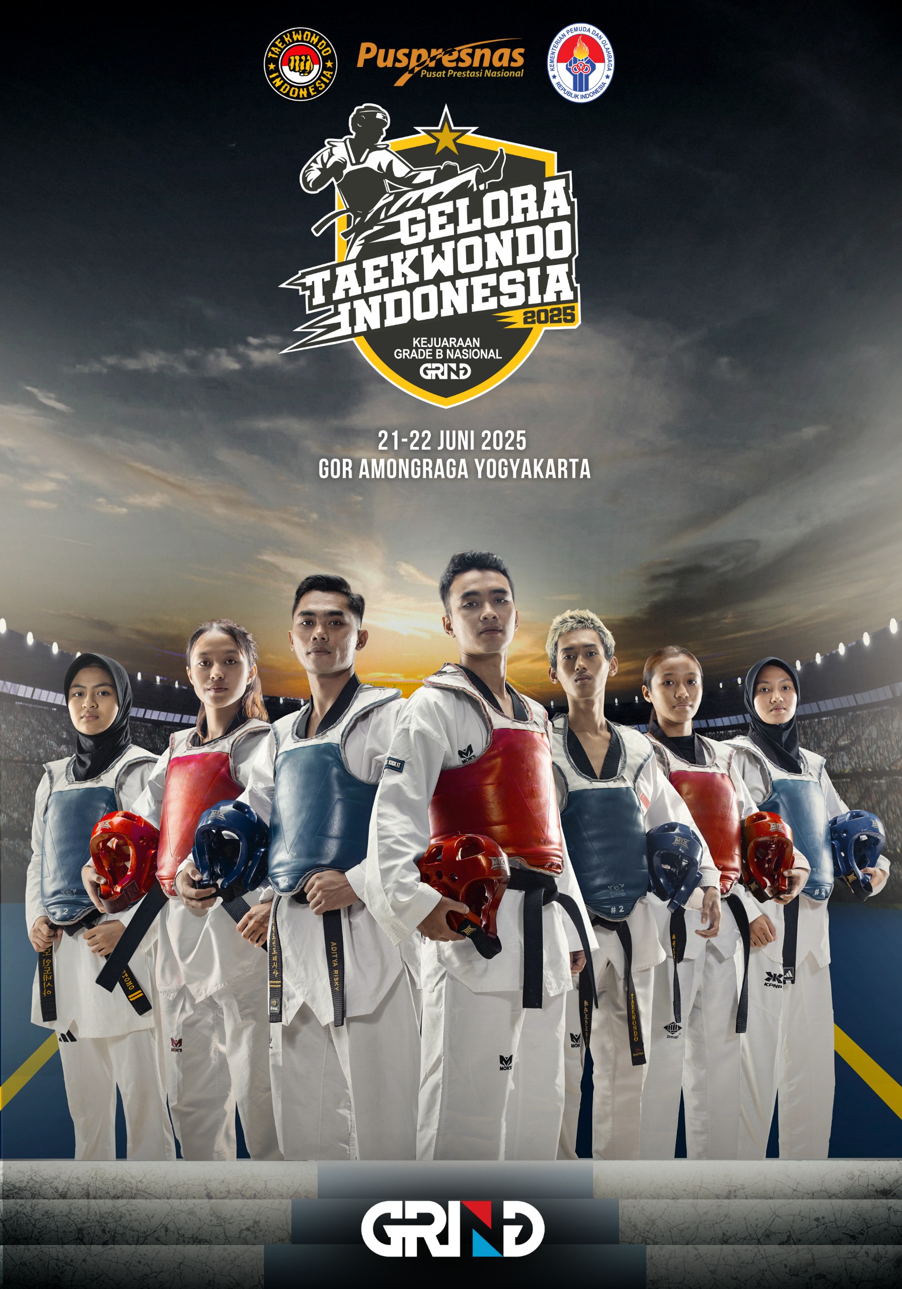 Panggung Juara Taekwondo Indonesia Taekwondo Indonesia Dojang brtcungaran